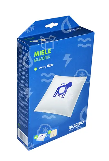 sáčky z mikrovlákna MIELE, WORWO, 5 ks
